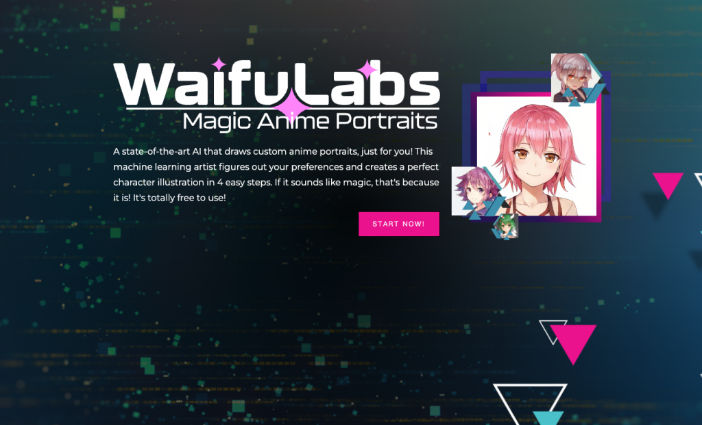 WaifuLab anime ai portrait generator