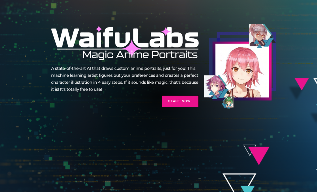 Waifu Labs - Magical Anime Portraits