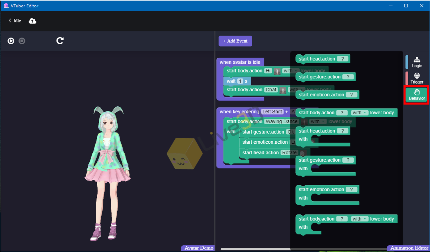 Vtuber model