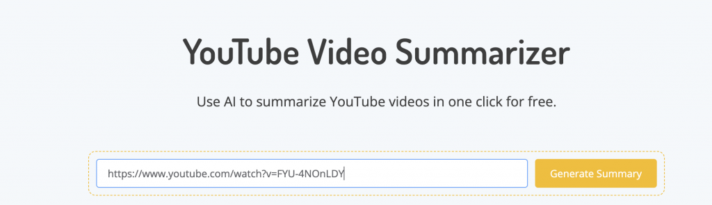 Getting Started: A Step-by-Step Guide - Step 3: Paste Video URL - NoteGPT