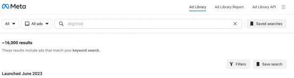 Save and Download Ads from Facebook Ad Library