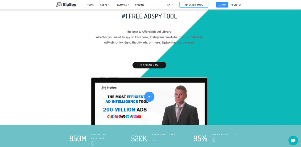 BigSpy.com #1 FREE ADSPY TOOL