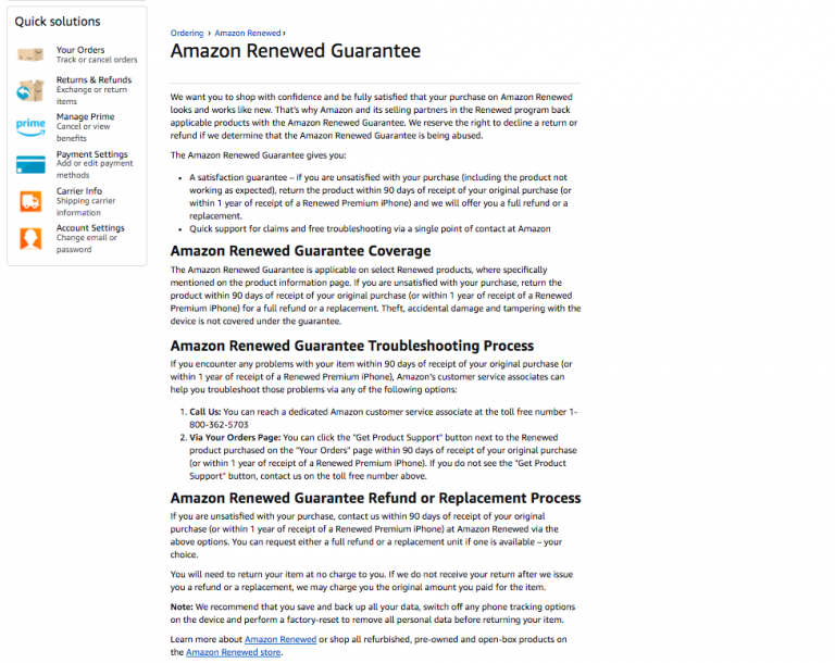 What Does Renewed Mean on Amazon?