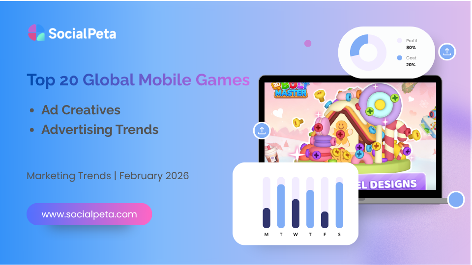 Top Mobile Game Ad Creatives and Advertising Trends in February 2026