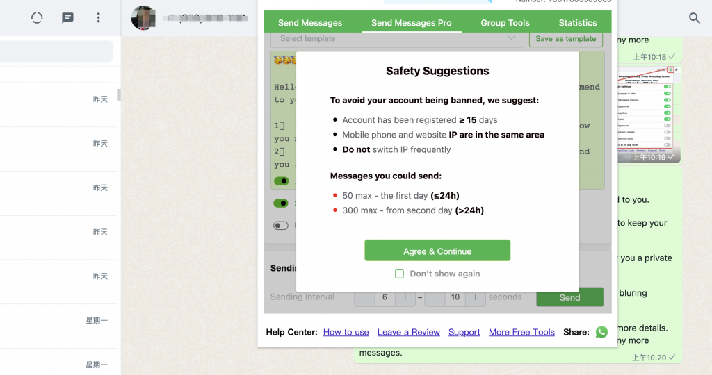 How to send bulk messages on WhatsApp without getting banned