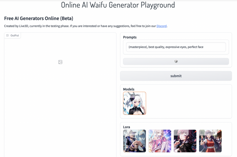How to Use Generator to Create an AI Waifu Image