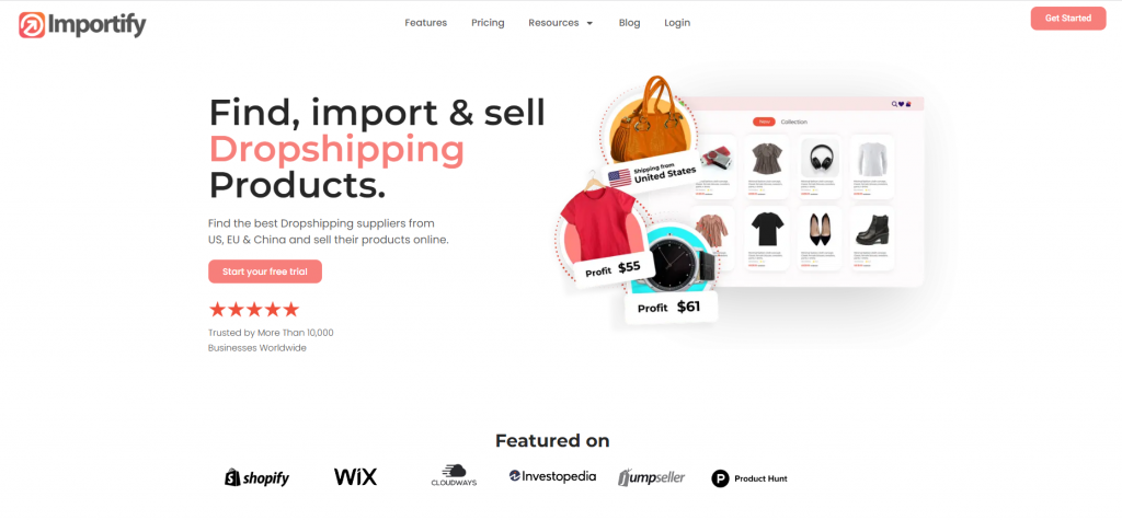 Best Dropshipping Tools For Shopify -Importify