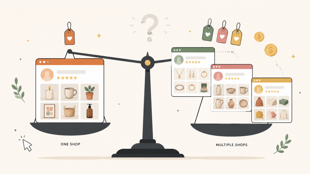 one shop or multiple shops
