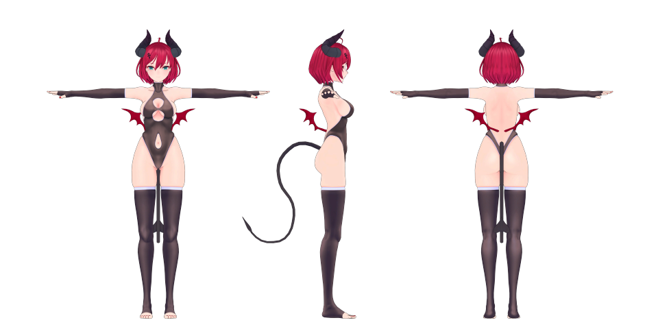 Vtuber Model Display - Rose