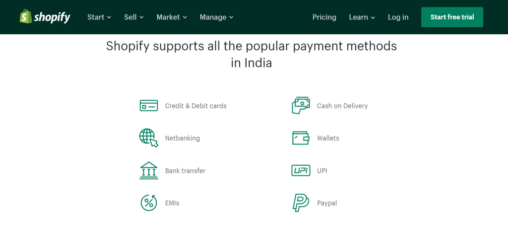 Set up your Shopify India payment gateways