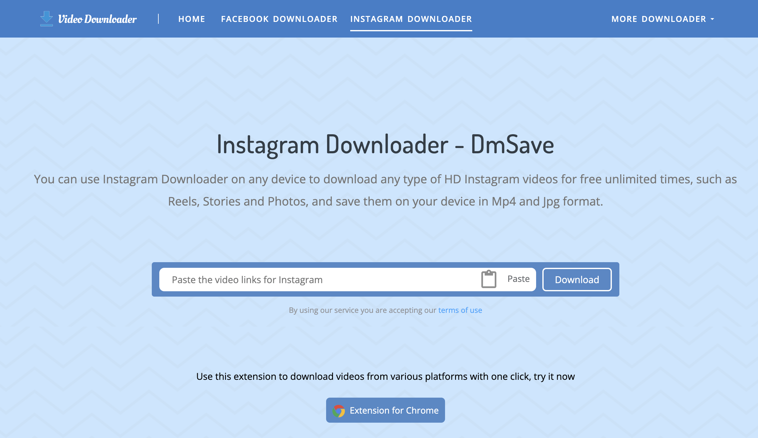 Instagram Downloader Download Instagram Photo, Reel, and Story Videos