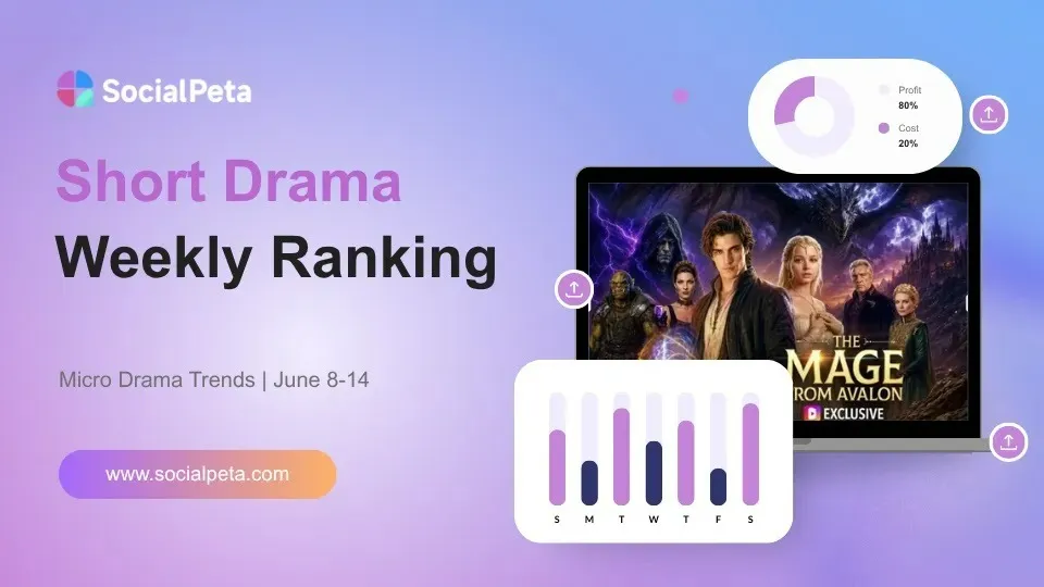 Micro Drama Weekly Ranking(June 8-14, 2026)