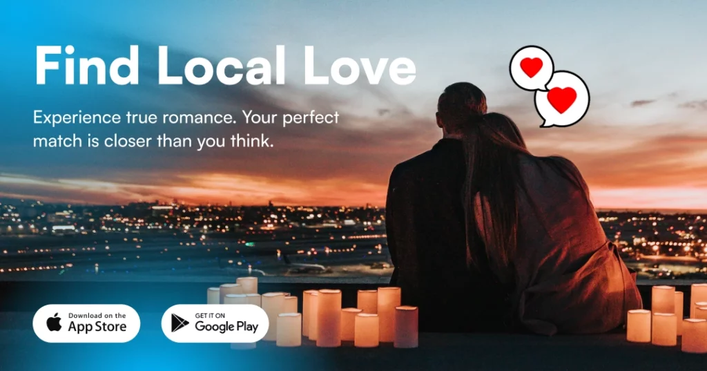 dating app advertising creative from BigSpy