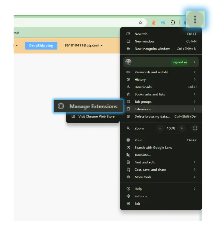 Open Extensions